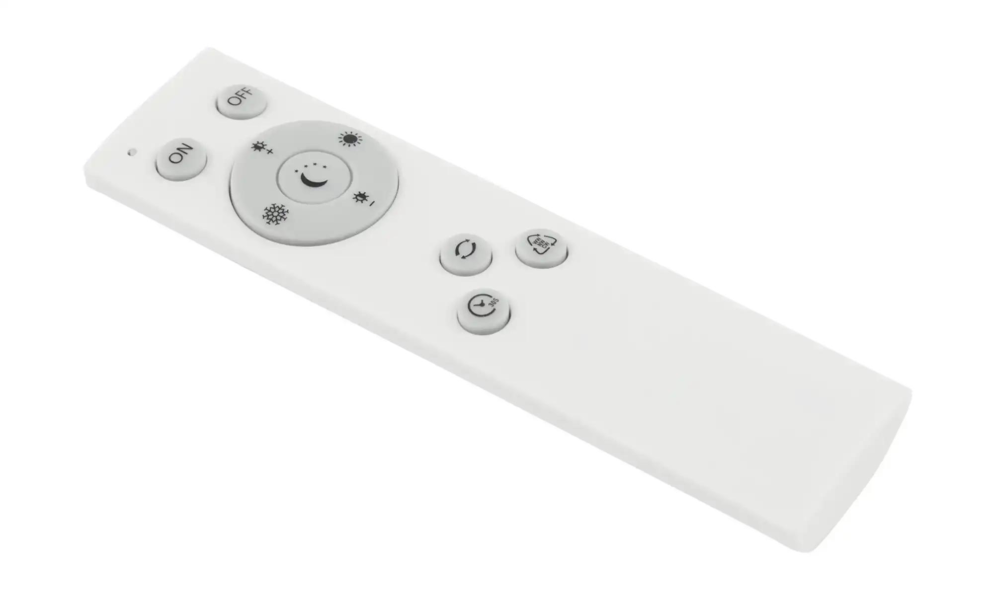 KHG LED-Deckenleuchte,weiß mit Sternenhimmeleffekt