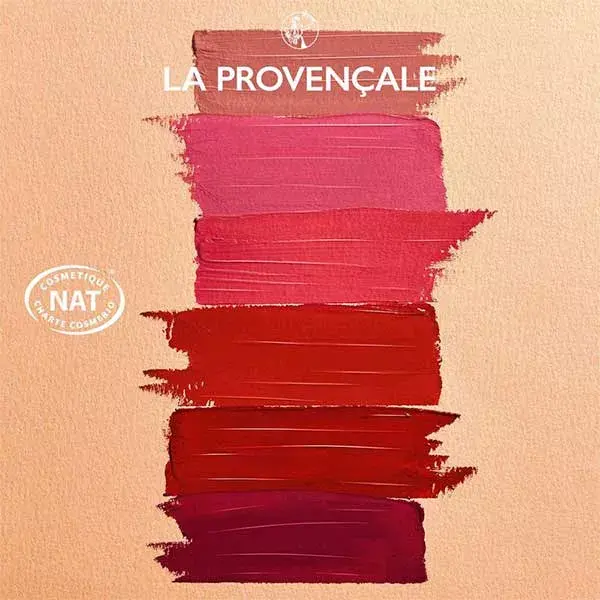La Provençale La Couleur Batom Protetor Solar Líquido Natural Nº 150 Sénanque Ameixa 5ml