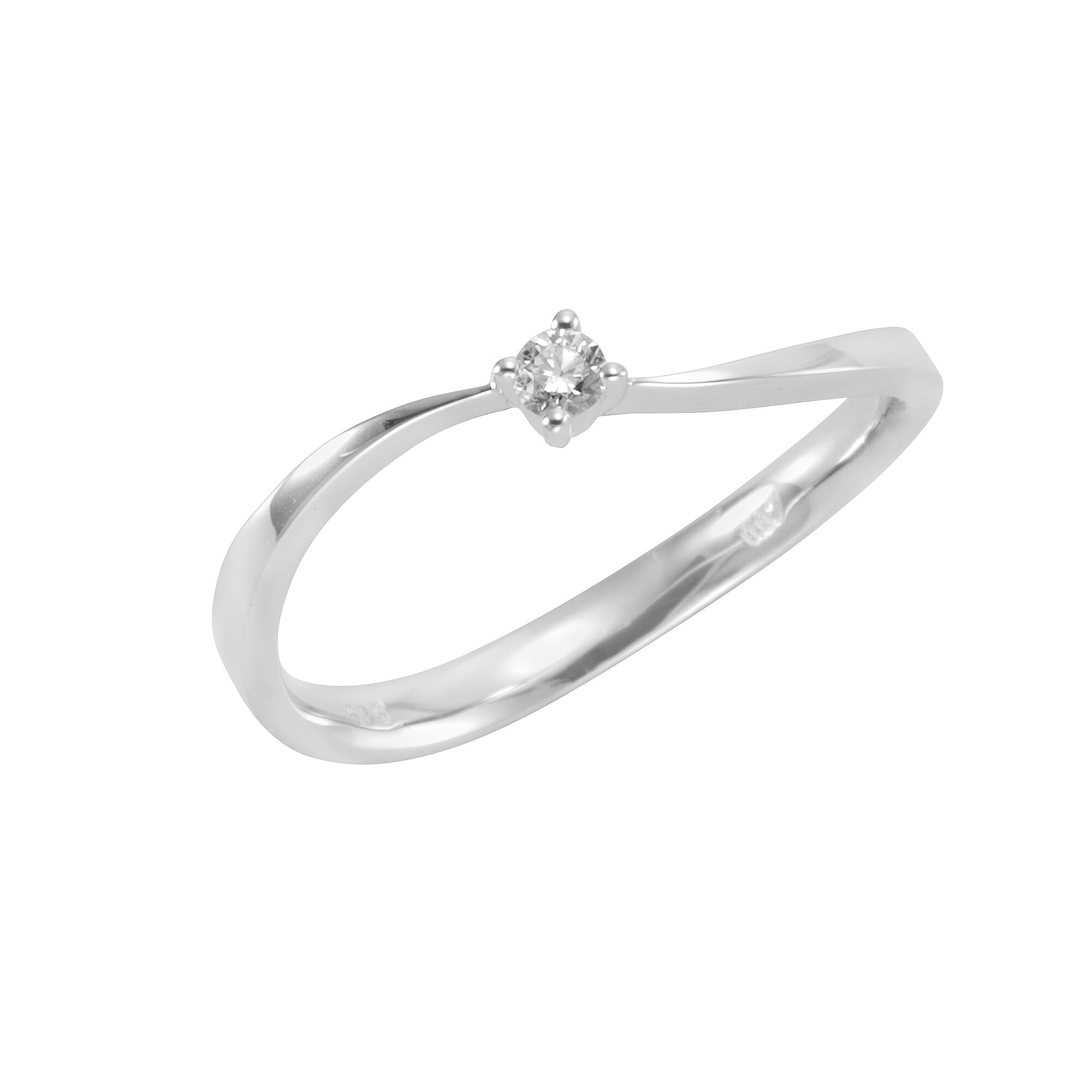 Orolino Ring Gold 585 mit Brillant 0,04ct.