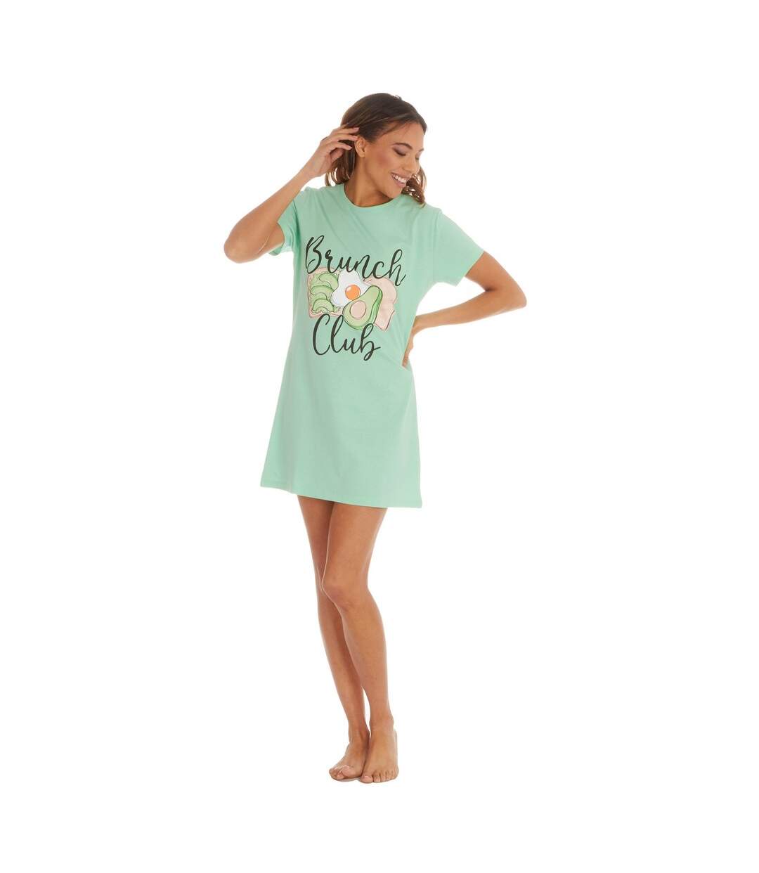 Forever Dreaming - Chemise de nuit - Femme (Vert) - UTUT1715