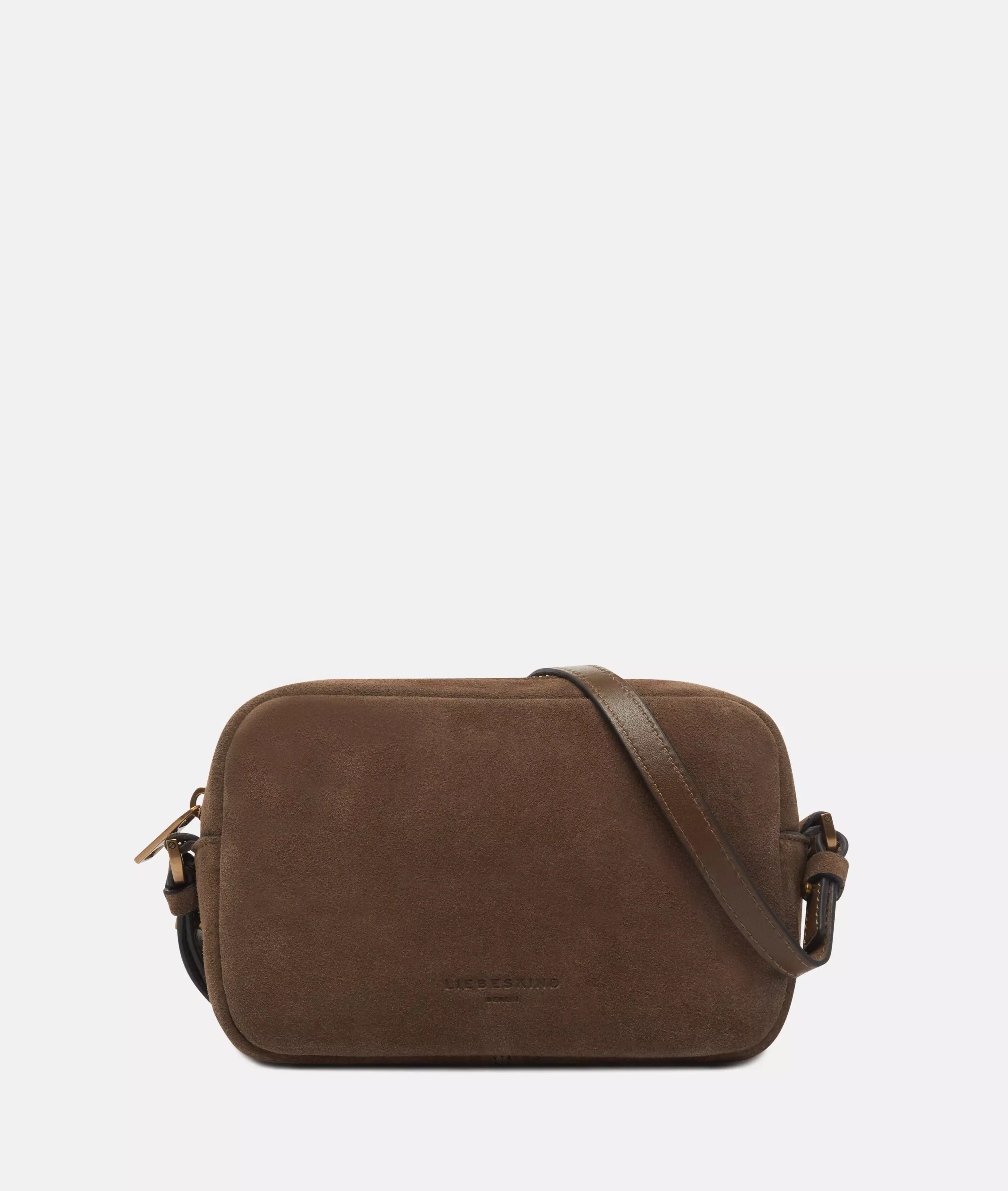 Crossbody Handy suede shoulder bag