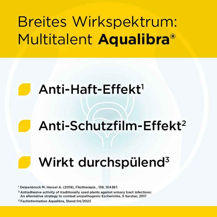 Aqualibra® Filmtabletten bei Harnwegsinfekten, 60 St