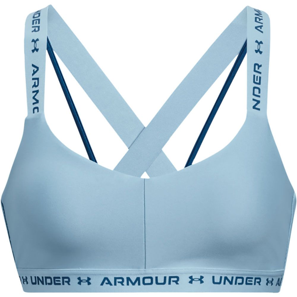 Under Armour CROSSBACK LOW - Brassière Femme bleu
