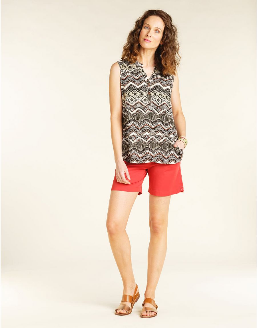 Short coton tomette
