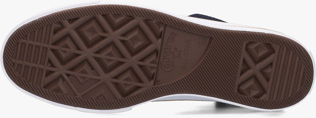 CONVERSE blauwe converse hoge sneaker chuck taylor all star lift platform