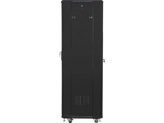 Lanberg - Rack kabinet - gulvstående - sort, RAL 9004 - 37U - 19