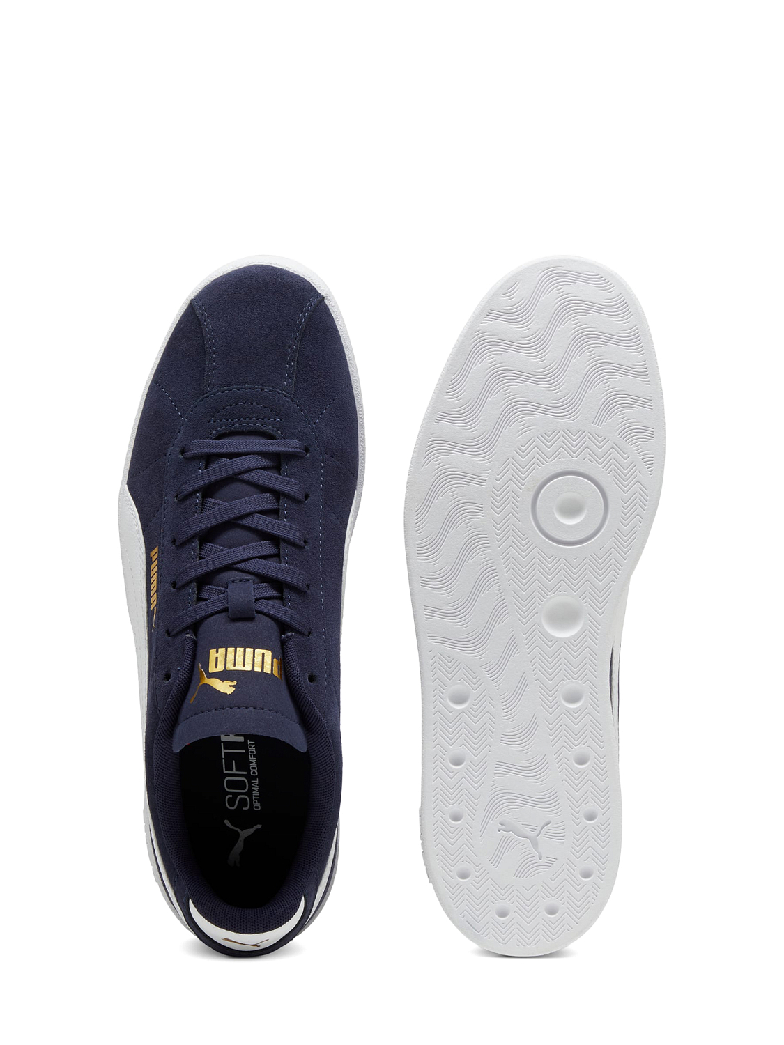 Puma Club II Suede Sneakers Navy Unisex