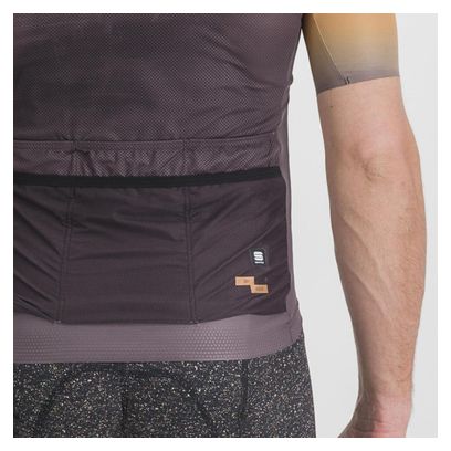 Maillot Manches Courtes Sportful Sky Rider Supergiara Violet/Orange