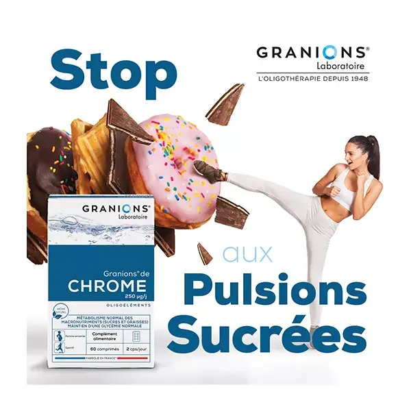 Granions Chrome 60 comprimés à croquer