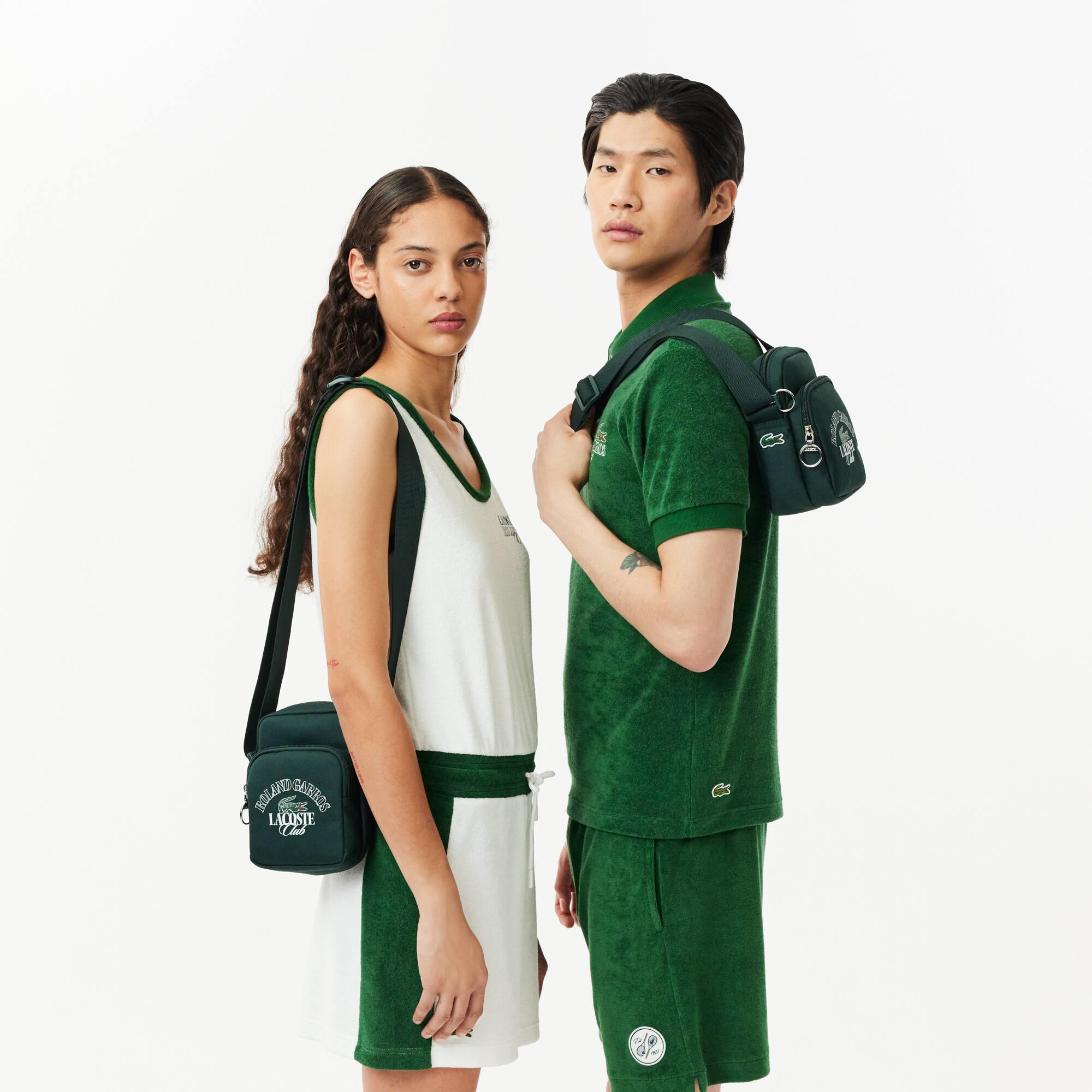 Mini Schultertasche French Open Edition Umhängetaschen & Gürteltaschen - Grün - Lacoste - Unisex