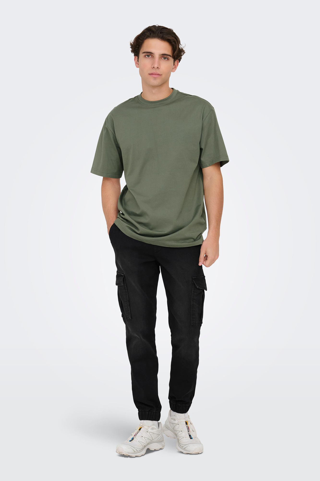 calça cargo preta