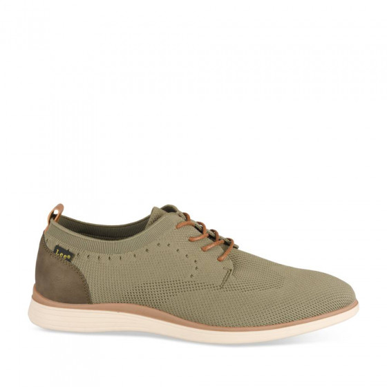 Baskets BEIGE Homme Lacets - LEE