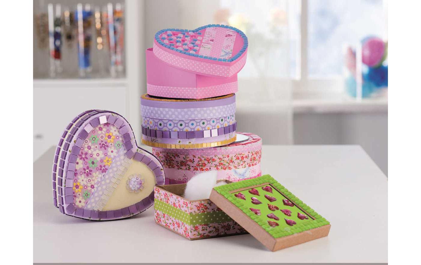 Selbstklebendes Mosaik Poly-Mosaic 10 mm ViolettSelbstklebendes Kunststoff-Mosaik, violett