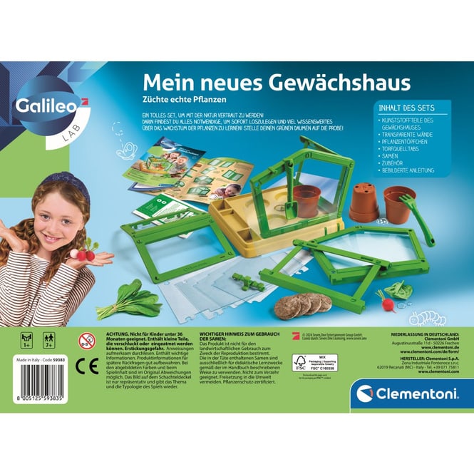 Galileo LAB - Mein neues Gewächshaus