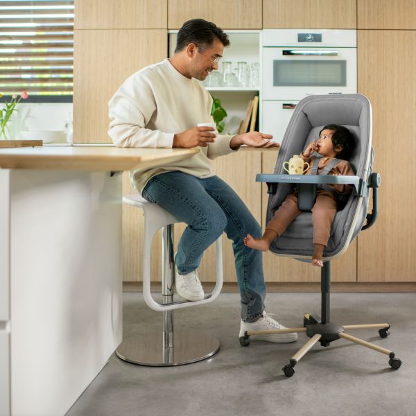 Maxi-Cosi Alba 3-in-1 Kinderstoel - Ligstoel - Wieg - Beyond Green