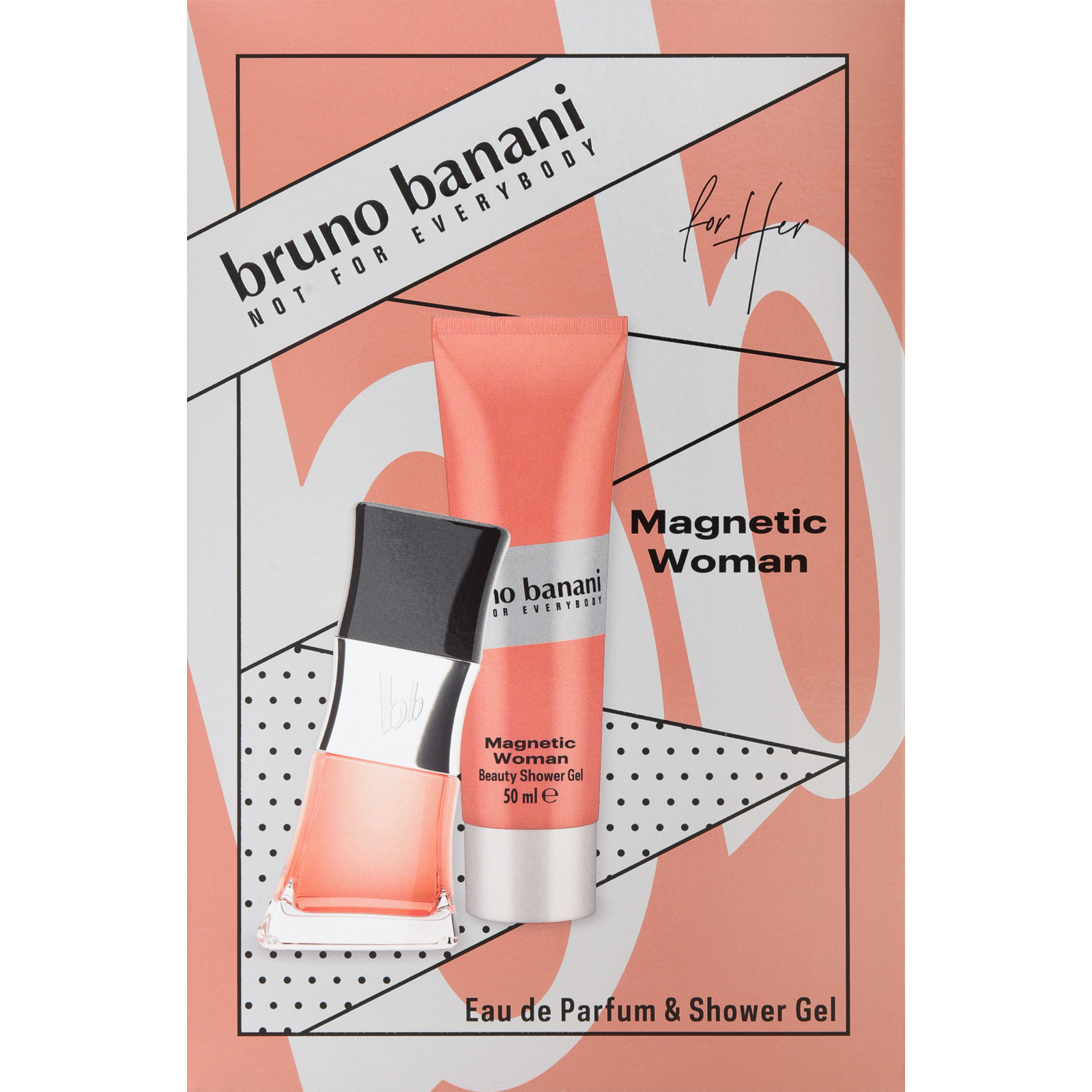 Bruno Banani Magnetic Woman Duftset, 2-teilig