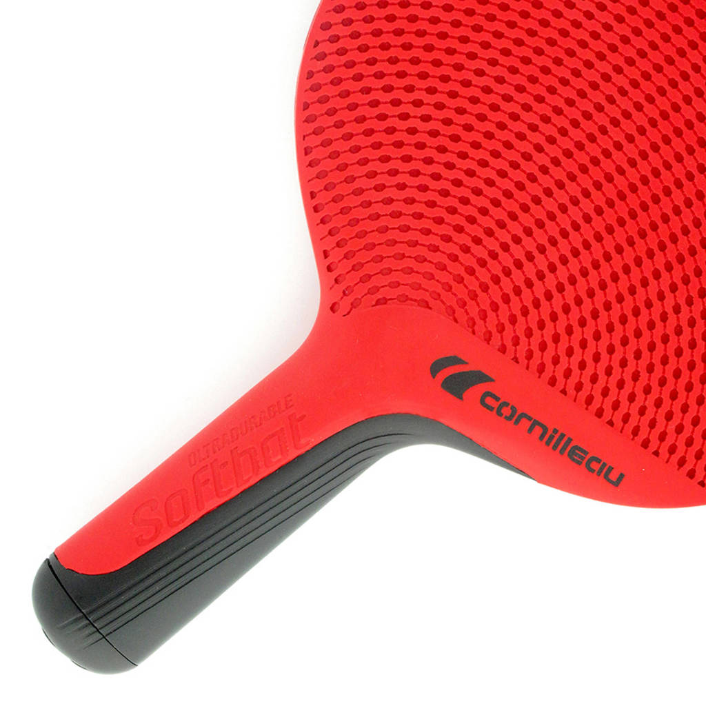 Tafeltennis bat Softbat rood Tafeltennisbat Softbat (rood)