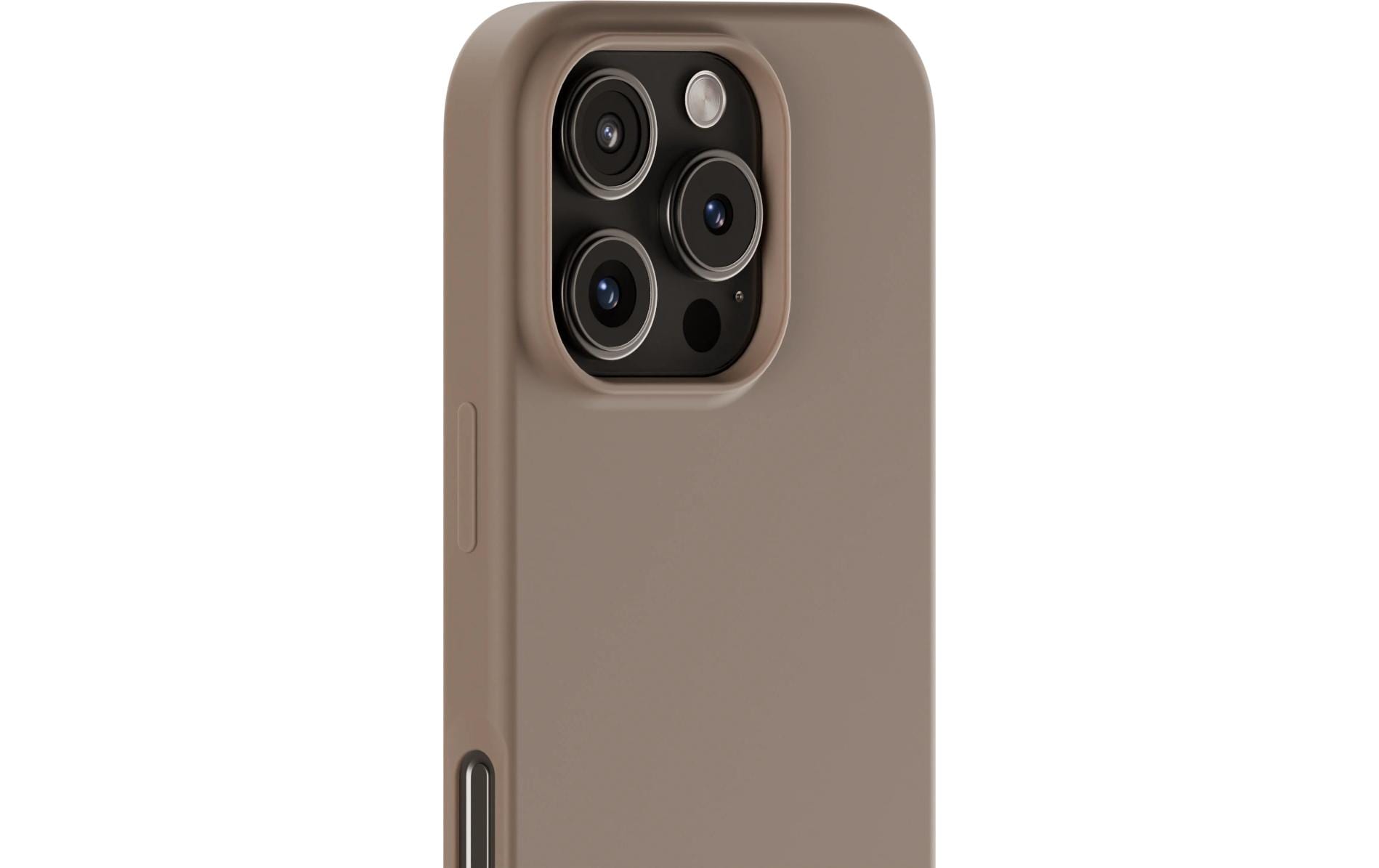 Back Cover Silicone iPhone 16 Pro Max BraunSchutzhülle für das Apple iPhone 16 Pro Max