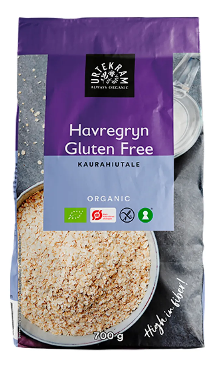 Urtekram Glutenfri Havregryn Ø - 700 g.