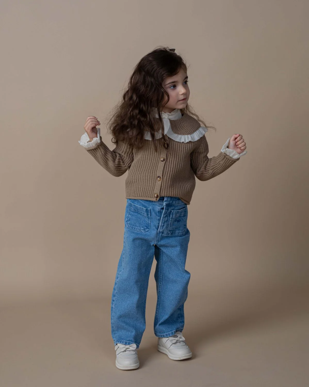 Zoila Cardigan | Oyster Grey