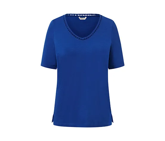Shirt, kobaltblau