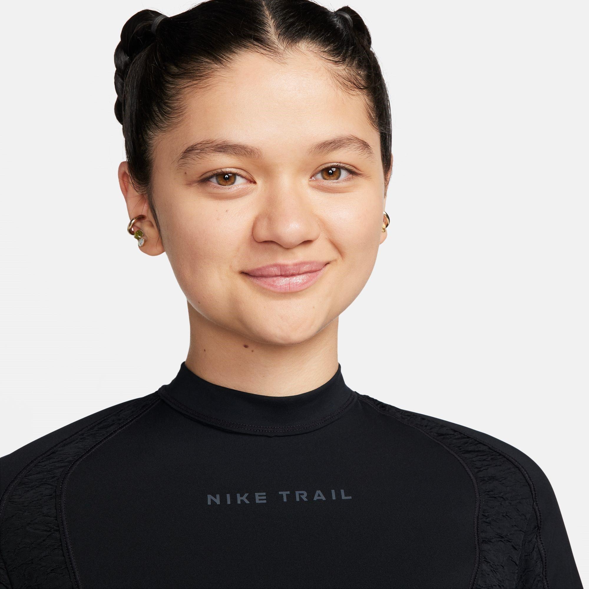 Nike Trail Womens Dri FIT Long Sleeve Running Top