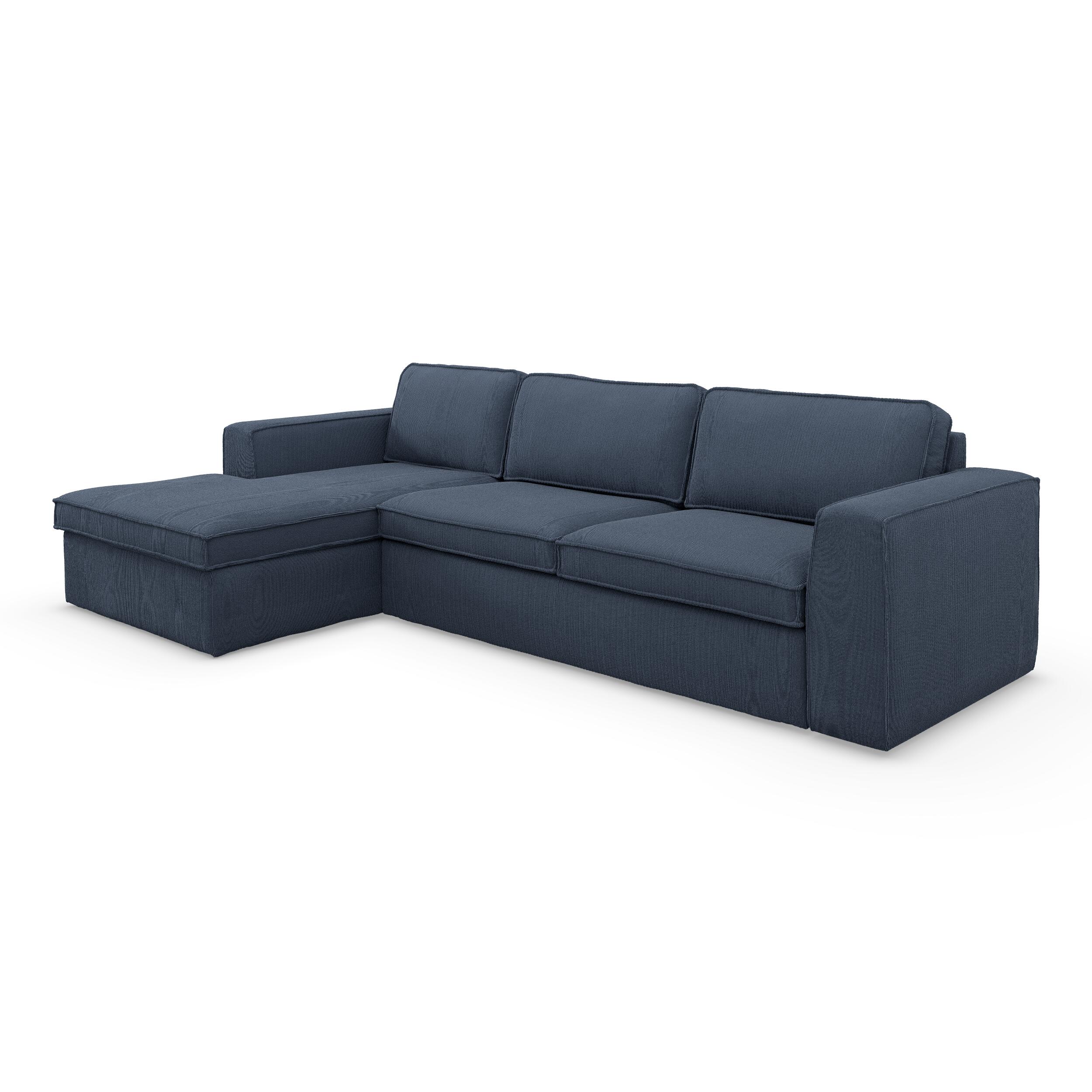 Runar venstrevendt sofa med chaiselong