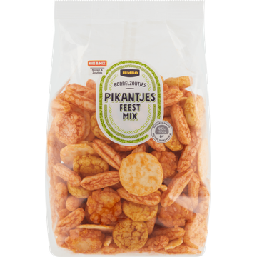 Jumbo Borrelzoutjes Pikantjes Feestmix 175 g