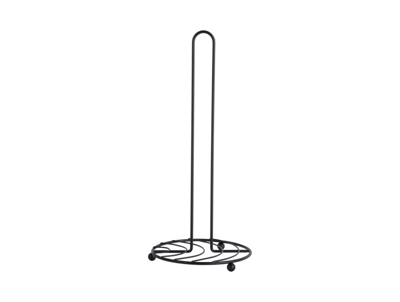 Kitchen Roll Holder Wired PT4057BK Black