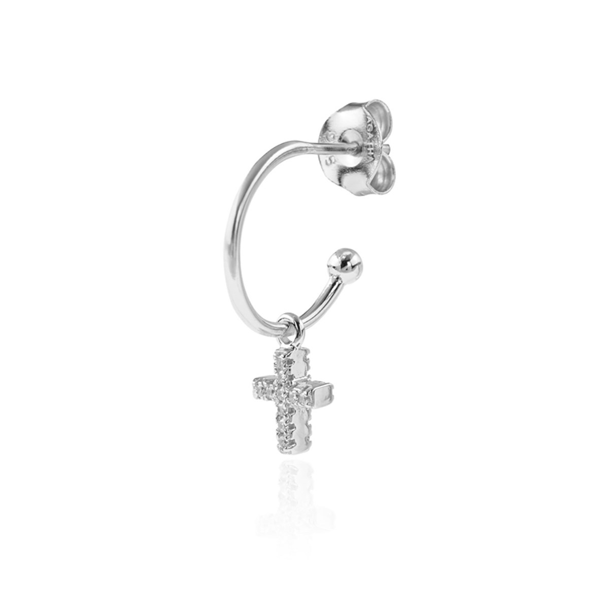 Piercing créole Agatha Criocruz argent