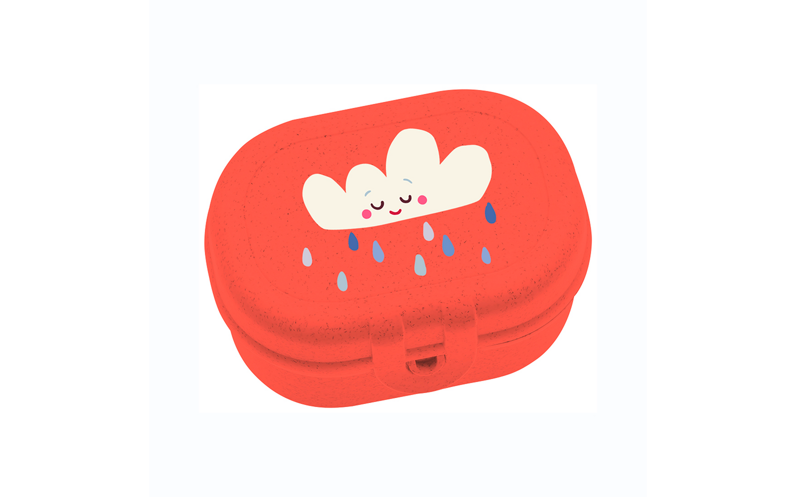 Koziol Pascal Mini Snackbox / Essensdose organic red dreams