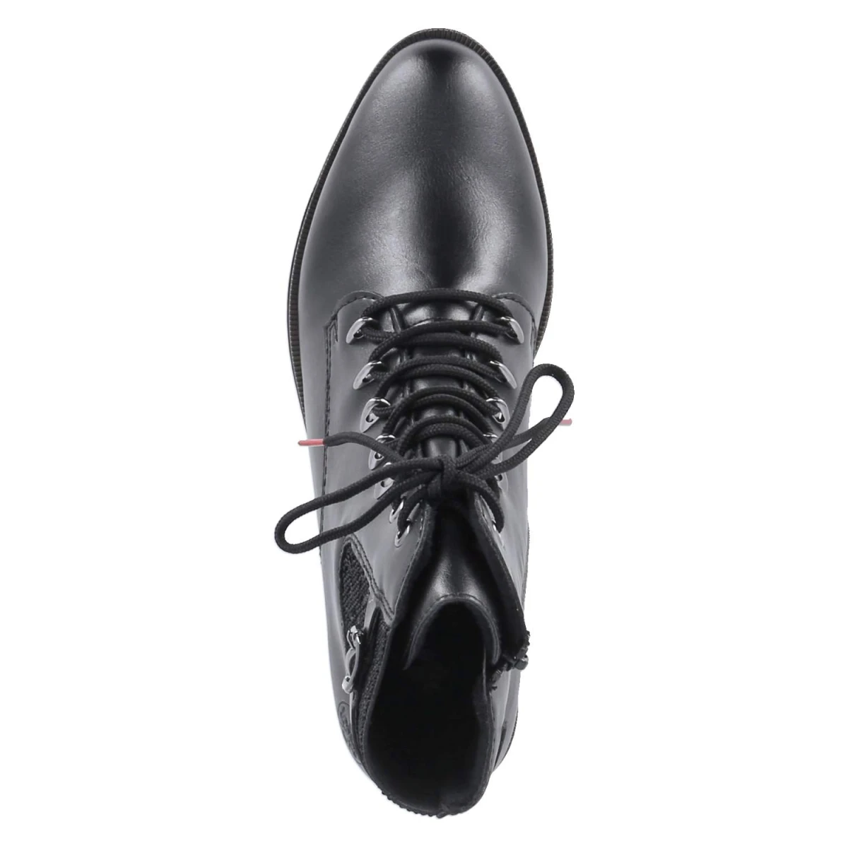 RiekerSchnürstiefeletten - schwarz/schwarz