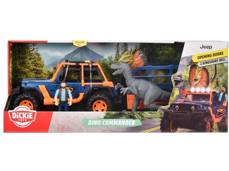 Dickie Toys Dino Commander Dinosaurier-Fahrzeug
