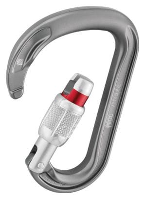 Mousqueton Screw-Lock Petzl Attache Gris