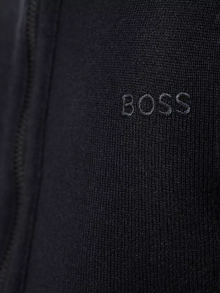 BOSS Strickjacke AVAC schwarz