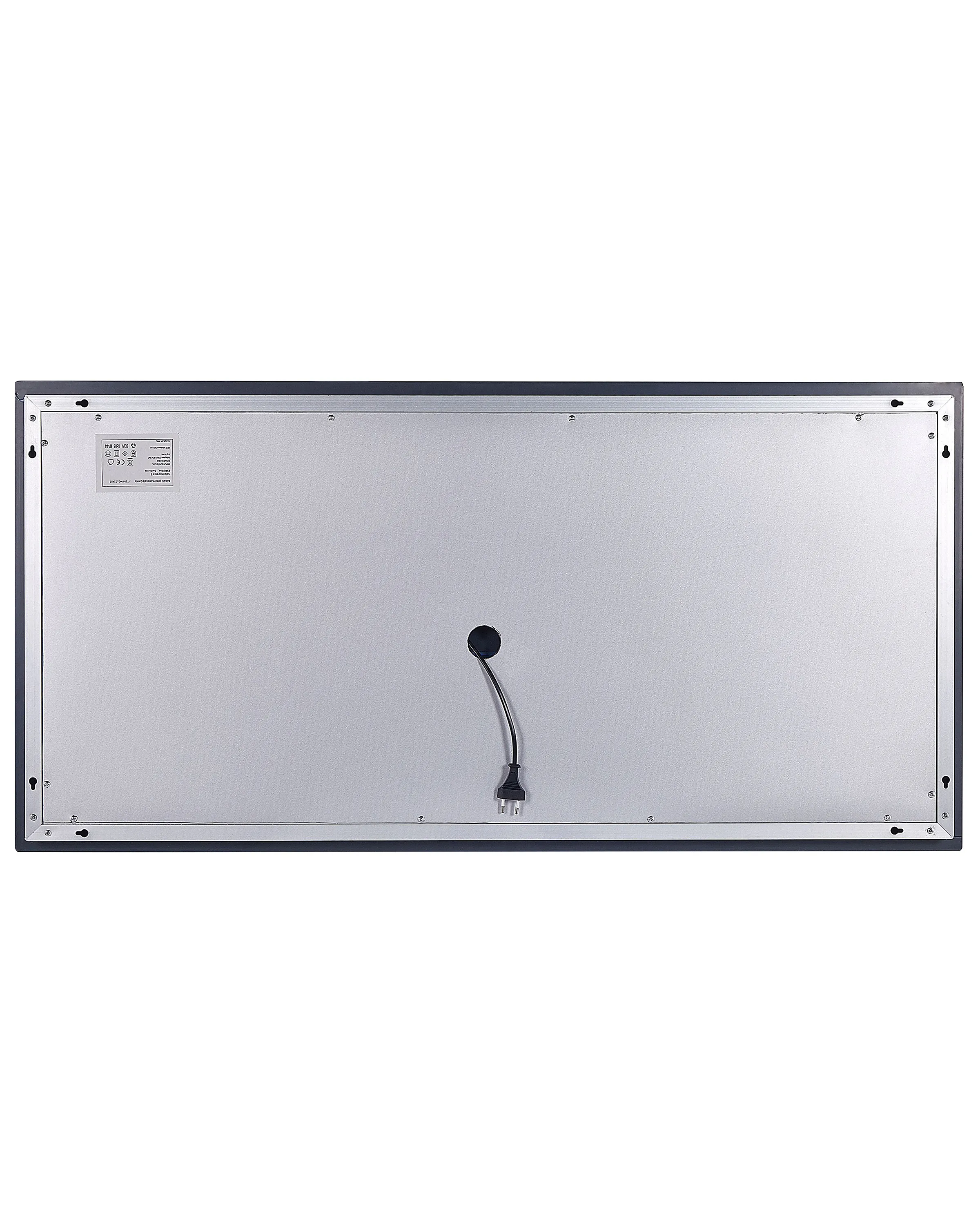 LED badkamerspiegel ARROMACHNES 120 cm 60 cm Zilver