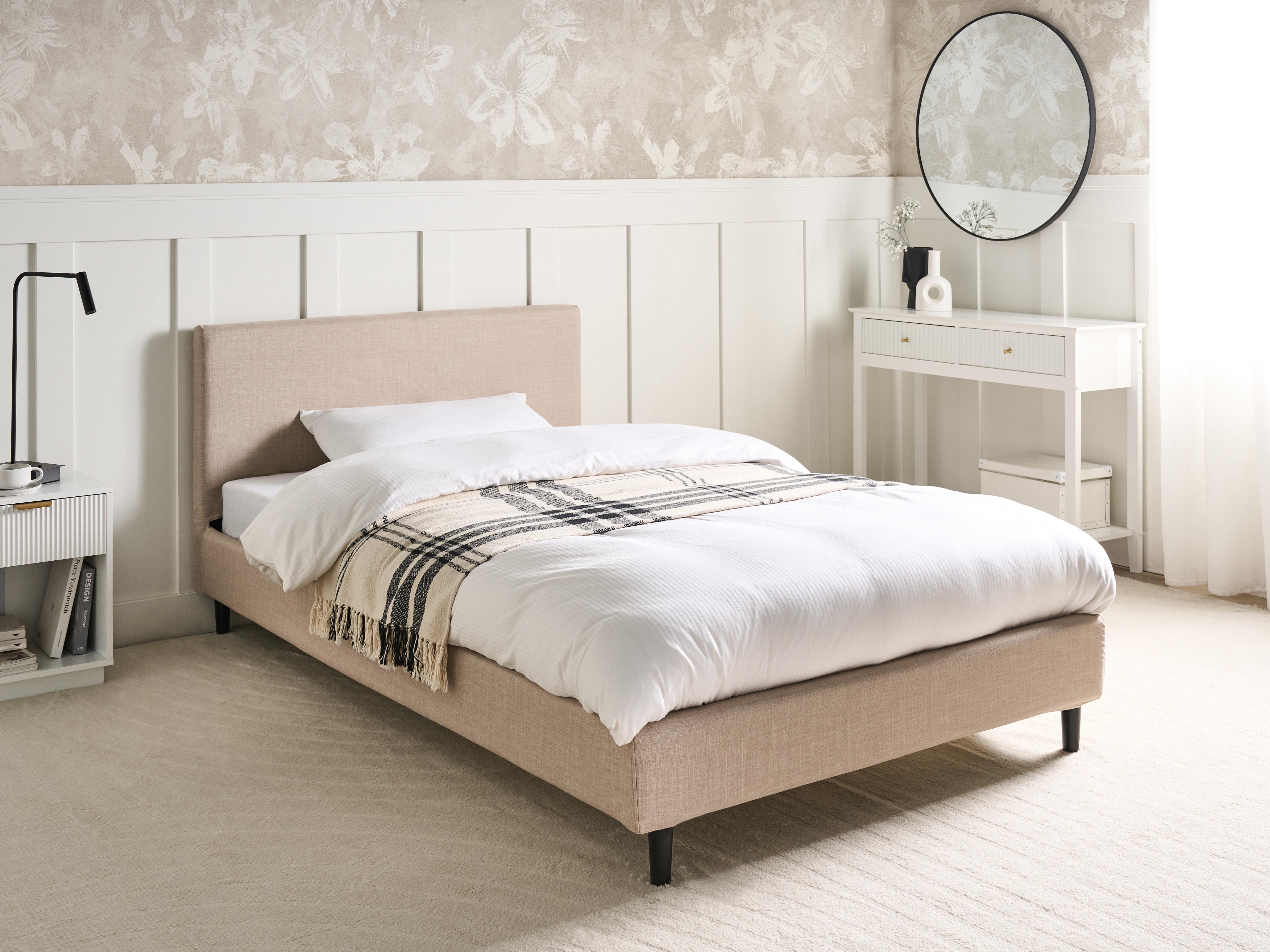 Bedframe hoes FITOU 120 x 200 cm Beige