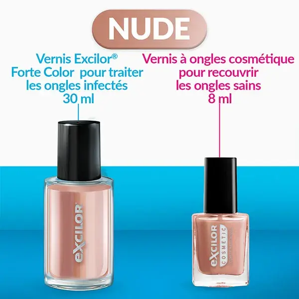 Excilor Solution Forte Color Traitement Mycose de l'Ongle