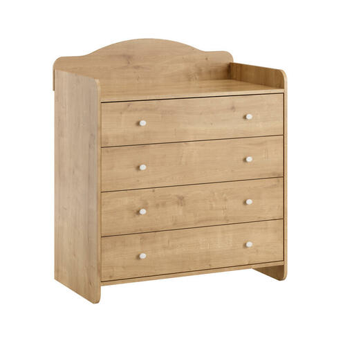 Commode avec plan à langer MEGEVE Chêne - VOX