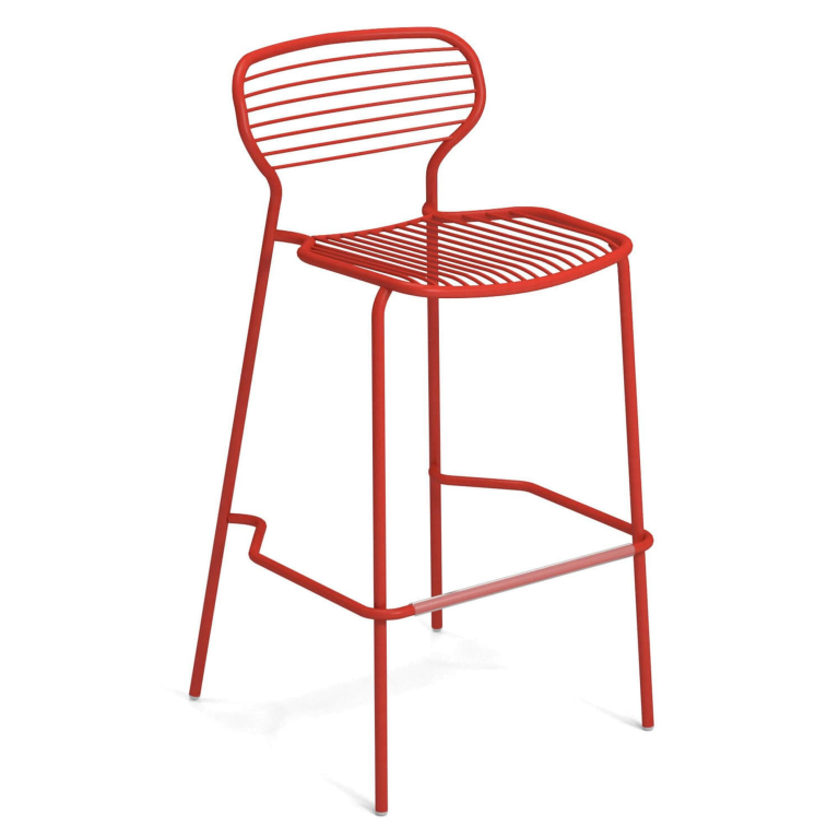 Emu Apero barkruk rood