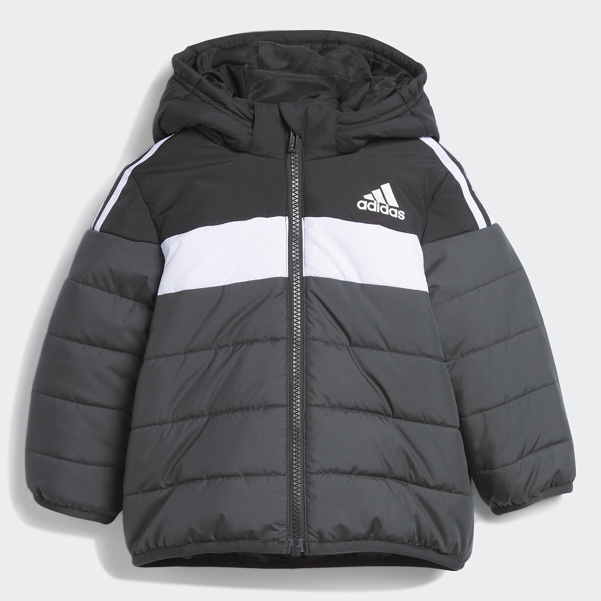 ADIDAS SPORTSWEAR<br>Jaqueta de plumas com zíper e capuz