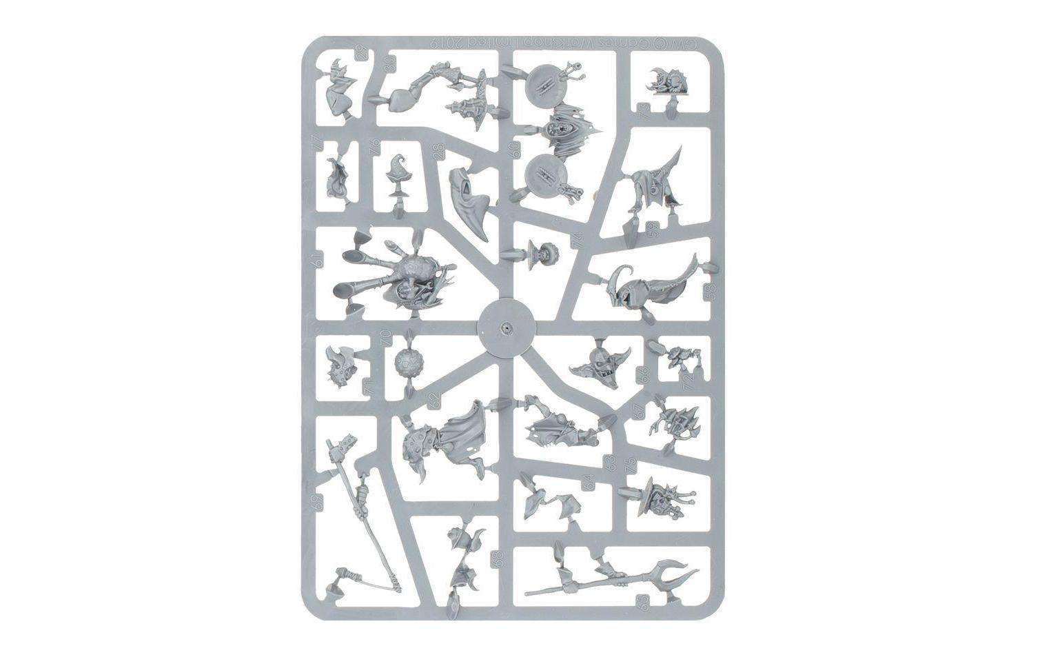 Figurenset Warhammer AoS Gloomspite Gitz Squig HerdBausatz für 12 Figuren