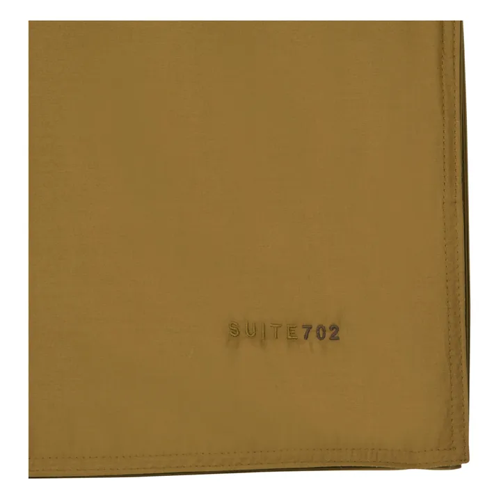 Suite 702 Housse de couette en percale organique | Khaki