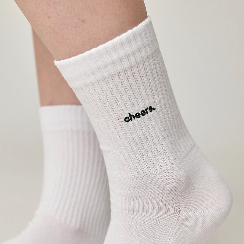 Tennissocken aus Bio-Baumwolle Cheers