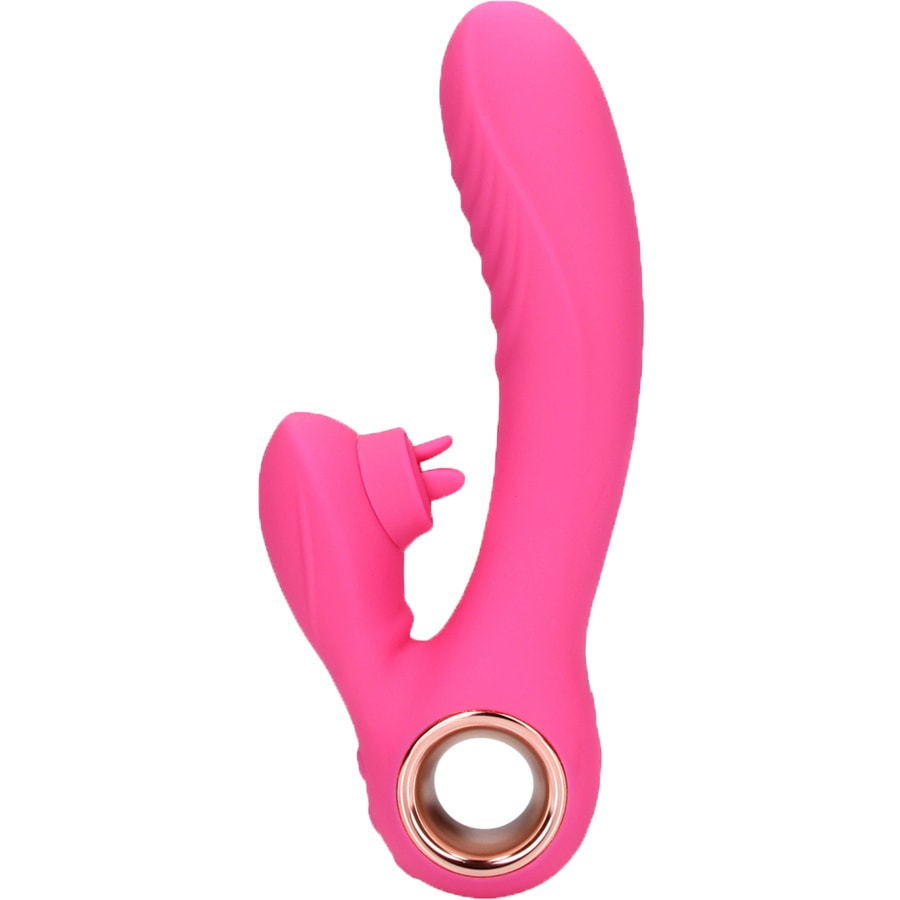 Vibromassseur chauffant - Rose
