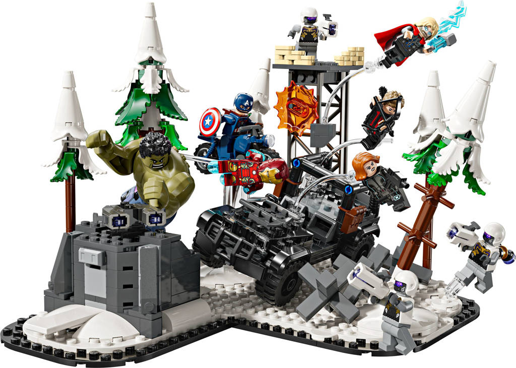 Mooie leuke lego setMarvel The Avengers Assemble: Age of Ultron Superhelden Speelgoed voor Kinderen 76291 Super Heroes Marvel