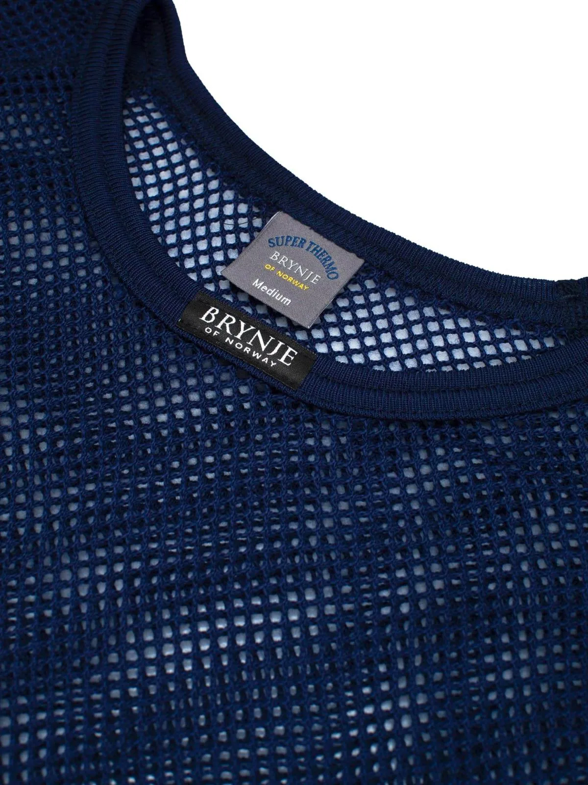 Brynje Super Thermo T-shirt with Shoulder Inlay Navy
