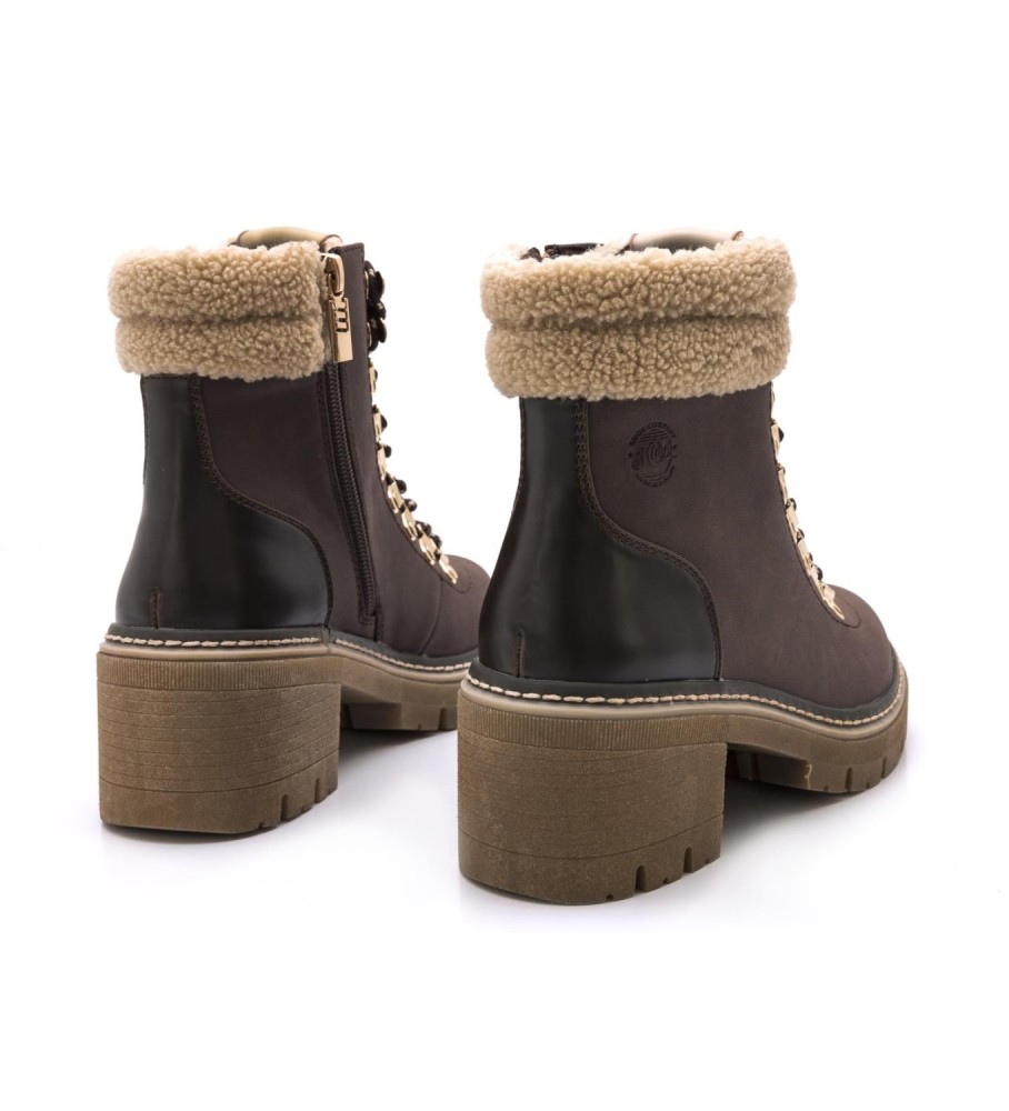 Botas de cano curto Mustang Doris marrons