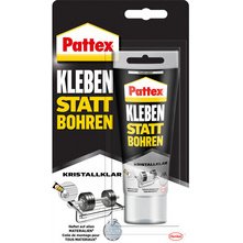 Colle forte 'Coller au lieu de percer' TRANSPARENT
