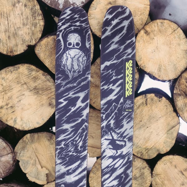Ski K2 RECKONER KF BLACK/WHITE